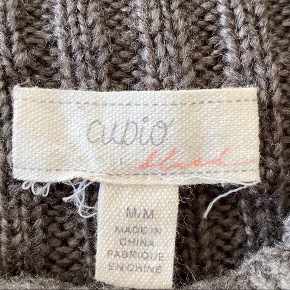 Cupio A-lined Ribbed Knit Sweater Size M - Picture 4 of 6